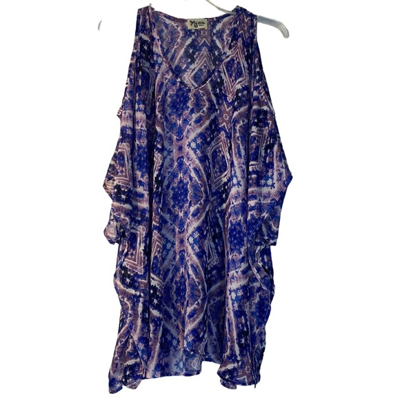 Show Me Your Mumu Dresses & Skirts - Show Me Your Mumu swimsuit coverup purple blue women sz S